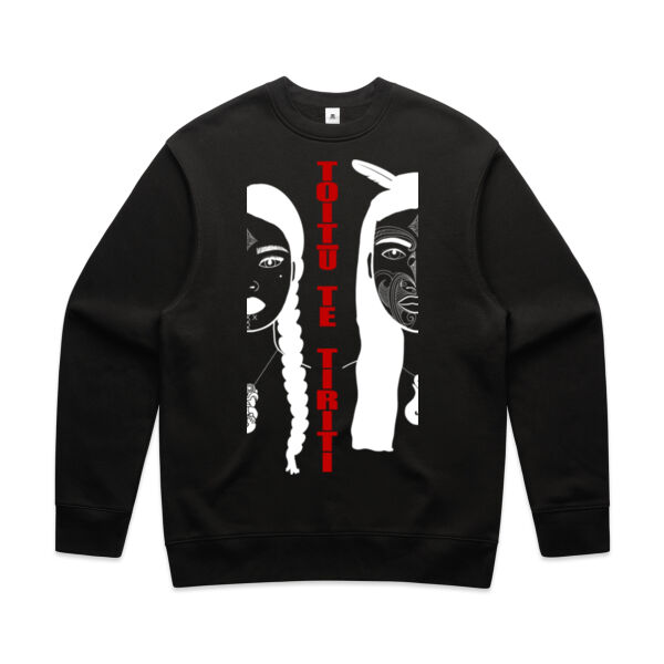 Toitu Crew - Red Text (Adult) Thumbnail